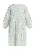 Sukienki - Scabbo Dziewczęca letnia sukienka Mimo Dress, turkusowy, 134 cm - miniaturka - grafika 1