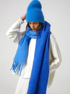 CZAPKA WINTER BLUE - WŁOCHY - Czapki damskie - miniaturka - grafika 1