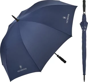 Parasol długi Victorinox Brand Collection Classic Stick granatowy - Parasole - miniaturka - grafika 1