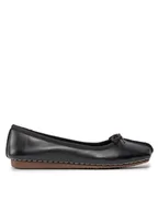 Baleriny - Clarks Baleriny Freckle Ice 203529294 Czarny - miniaturka - grafika 1