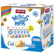Przysmaki dla kotów - Zestaw mieszany Animonda Milkies chrupiące poduszeczki - 6 x 30 g (4 smaki) - miniaturka - grafika 1