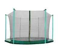 Akcesoria do trampolin - Aga Indoor siatka ochronna 305 cm na 8 prętów Czarna - miniaturka - grafika 1
