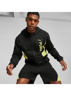 Puma Kurtka sportowa "Fit" w kolorze czarnym - Kurtki i kamizelki sportowe męskie - miniaturka - grafika 1