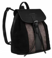 Plecaki - Plecak damski David Jones 6885-2 czarny - miniaturka - grafika 1
