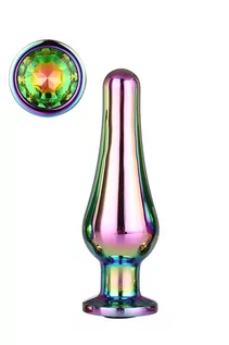 Korki analne - Dream Toys Gleaming Love Pleasure Plug Coloured Medium - grafika 1