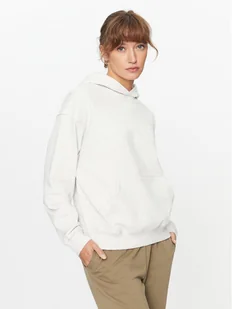 New Balance Bluza Athletics French Terry Oversized Hoodie WT33524 Biały Regular Fit - Bluzy damskie - miniaturka - grafika 1