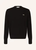 Swetry męskie - Lacoste Sweter schwarz - LACOSTE - miniaturka - grafika 1