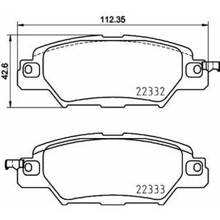 Brembo P 49 053 okładziny hamulcowe P 49 053 - Klocki hamulcowe - miniaturka - grafika 1