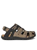 Sandały męskie - Geox Sandały Uomo Sandal Strada U4524C 000EK C6738 Brązowy - miniaturka - grafika 1