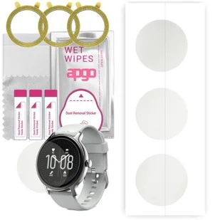 3x folia ochronna hydrożelowa MATOWA do Hama Fit Watch 4910 - apgo Smartwatch Hydrogel MATTE Protection Ochrona na ekran smartwatcha - Akcesoria do smartwatchy 3x folia ochronna hydrożelowa MATOWA do Hama Fit Watch 4910 - apgo Smartwatch Hydrogel MATTE Protection Ochrona na ekran smartwatcha - Akcesoria do smartwatchy - miniaturka - grafika 1
