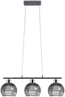 Lampy sufitowe - Liniowa lampa nad wyspę kuchenną 6791/3A 8C z serii LUKSOR  - miniaturka - grafika 1