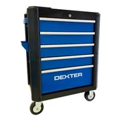Pozostałe wyposażenie warsztatu - Szafka warsztatowa 5 szuflad Dexter 3276007151855 - miniaturka - grafika 1