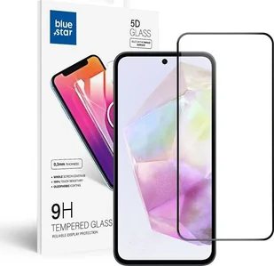 Blue Star Szkło hartowane Blue Star 5D - do Samsung A35 5G full glue/case friendly - czarny - Szkła hartowane na telefon - miniaturka - grafika 1
