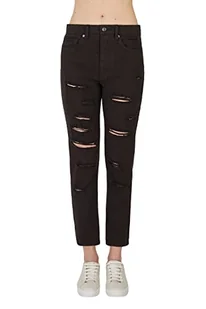 Armani Exchange J51 dżinsy damskie ze średnim stanem, Czarny, 58 - Spodnie damskie - miniaturka - grafika 1