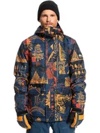 Kurtki narciarskie - Quiksilver Kurtka narciarska ze wzorem - miniaturka - grafika 1