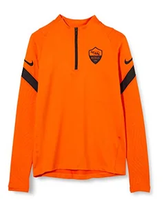 Nike Dziecięca ROMA YNK DRY STRKE Top CL koszulka z długim rękawem, bezpieczeństwo pomarańczowy/czarny/(czarny) (bez sponsor-3.), XS - Koszulki i topy damskie - miniaturka - grafika 1