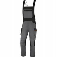 Odzież robocza - Delta Plus Ogrodniczki robocze Mach2 z poliestru i bawełny szaro pomarańczowe 3XL M2SA3 M2SA3GO3X M2SA3GO3X - miniaturka - grafika 1