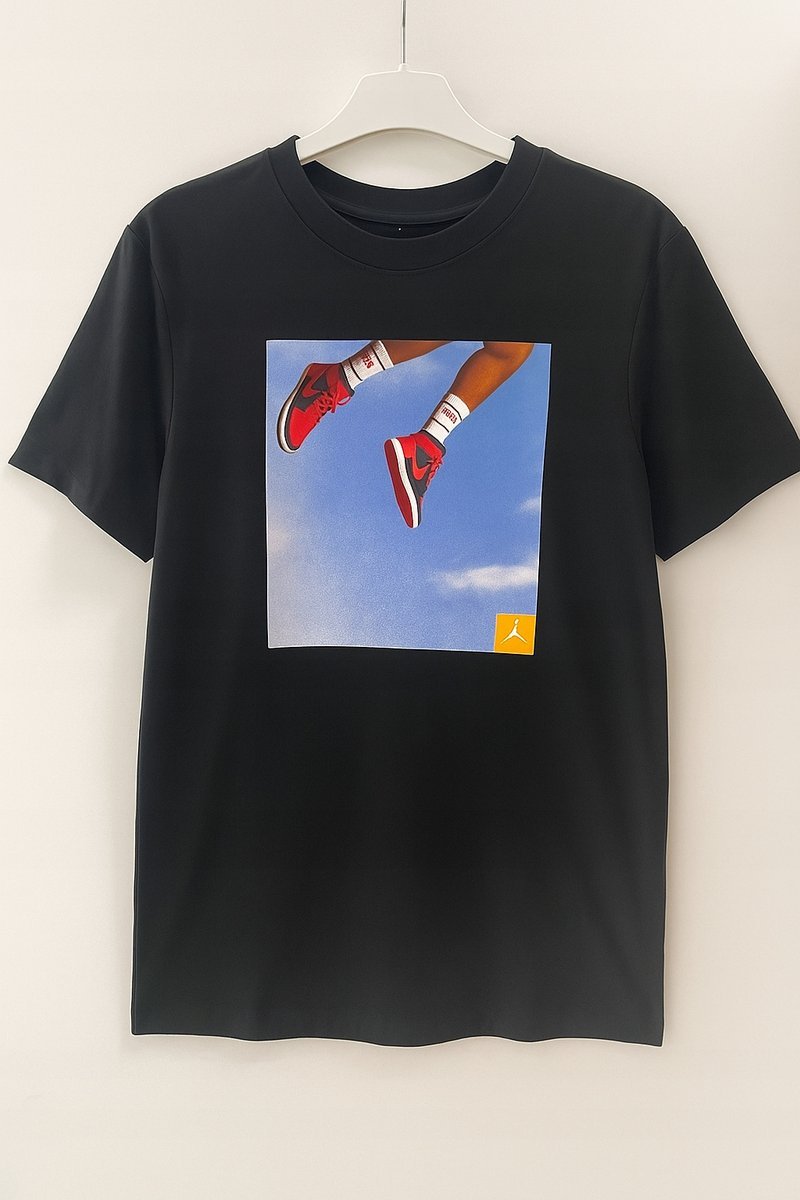 Koszulka męska Nike Air Jordan Standard T-Shirt Fit czarna DV7754-010 r. XL