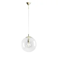 Lampy sufitowe - Aldex ŻYRANDOL 1-PŁOMIENNY GLOBUS GOLD 562G10) 562G10 - miniaturka - grafika 1