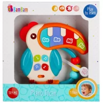 BamBam BAM BAM PIANINKO TUKAN 0/48 HE0532 - Zabawki interaktywne dla dzieci - miniaturka - grafika 1