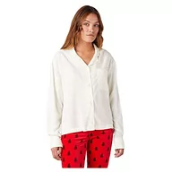 Bluzy damskie - Wrangler Bluza damska, pirista BEIGE, rozmiar S - miniaturka - grafika 1