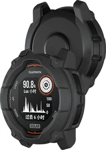 INF Ochronne etui Stardust do zegarka Garmin Instinct 3 Czarny 50 mm - Akcesoria do smartwatchy - miniaturka - grafika 1