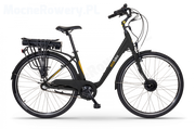 Rowery elektryczne - EcoBike Rower elektryczny Basic NEXUS 2022 czarny 28 cali - miniaturka - grafika 1