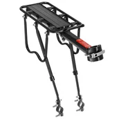 Bagażniki rowerowe - Bagażnik rowerowy uniwersalny Springos aluminiowy 50 kg - miniaturka - grafika 1