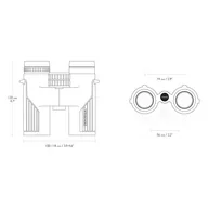 Lornetki - Hawke Frontier ED X 8x32 zielona - miniaturka - grafika 1