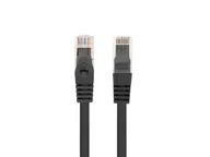 Patchcordy - Patchcord kat.6 UTP LSZH CU 0,5m czarny Fluke Passed Lanberg PCU6-10CU-0050-BK - miniaturka - grafika 1