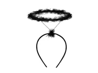 Halloween - Opaska aureolka czarna - 1 szt. - miniaturka - grafika 1