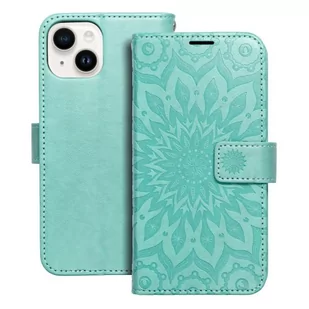 OEM Kabura Mezzo Book Do Iphone 14 Mandala Zielony - Etui i futerały do telefonów - miniaturka - grafika 1