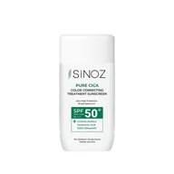 Kremy do twarzy - Sinoz - Pure Cica Color Correcting Treatment Fluid Sunscreen SPF50+, 50ml - miniaturka - grafika 1