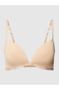 Biustonosz z elastycznym paskiem z logo - Guess - Biustonosze - miniaturka - grafika 1