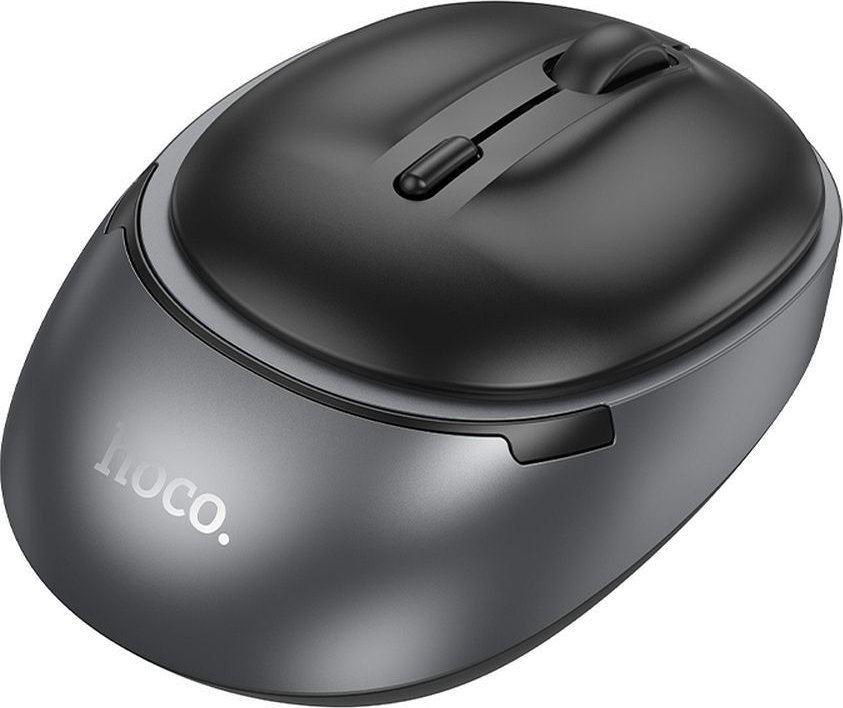 Hoco HOCO mysz komputerowa bezprzewodowa 2,4G 1600 dpi GM34 szaro czarna