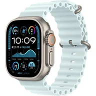 Akcesoria do zegarków - Apple Ocean mroźnego błękitu do koperty 49mm elementy z tytanu w kolorze naturalnym - miniaturka - grafika 1