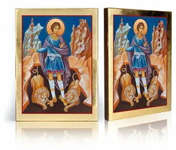 Ikona religijna Święty Daniel - Ikony i obrazy sakralne Ikona religijna Święty Daniel - Ikony i obrazy sakralne - miniaturka - grafika 1