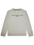 Bluzy dla chłopców - Tommy Hilfiger Bluza Essential KS0KS00212 Szary Regular Fit - miniaturka - grafika 1