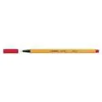 Cienkopisy - Stabilo Cienkopis Point czerwony - miniaturka - grafika 1