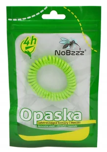 NoBzzz OPASKA NA KOMARY MESZKI DLA DZIECI Zielona - Lampy owadobójcze - miniaturka - grafika 1