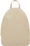 Plecaki - Tommy Hilfiger Plecak damski TH MONOTYPE AW0AW16440, beżowy, jeden rozmiar, BEŻOWY, One Size - miniaturka - grafika 1