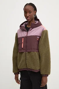 Superdry kurtka damska kolor zielony przejściowa oversize W5011772A-A2Q - Kurtki damskie - miniaturka - grafika 1