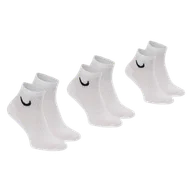 Skarpetki męskie - Skarpety za kostkę NIKE NIKE EVERYDAY CUSHIONED SX7667-100 – Biały - miniaturka - grafika 1