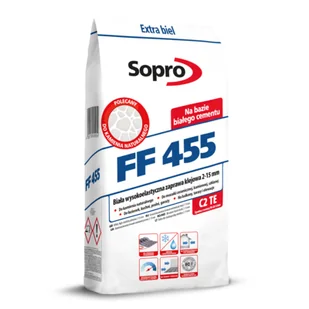Sopro Zaprawa klejowa FF 455 5 kg biała - Kleje i inne preparaty budowlane - miniaturka - grafika 1