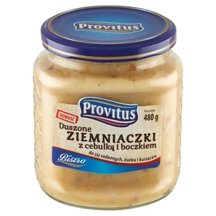 Provitus Bistro Duszone ziemniaczki z cebulką i boczkiem 480 g - Szybkie dania obiadowe - miniaturka - grafika 1