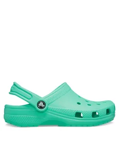 Crocs Klapki Classic Clog T 206990 Zielony - Buty dla chłopców - miniaturka - grafika 1