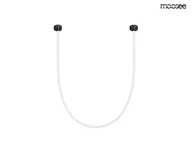 Lampy sufitowe - MOOSEE lampa wisząca LASSO 400 Smart czarna - miniaturka - grafika 1