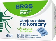 Zwalczanie i odstraszanie szkodników - Bros Wkłady do elektrofumigatora na komary 20 szt - miniaturka - grafika 1