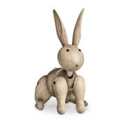 Figurki dekoracyjne - Kay Bojesen Dekoracja drewniana królik 39203 - miniaturka - grafika 1