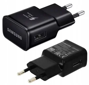 Oryginalna ładowarka sieciowa Samsung 15W EP-TA200 GP-PTU020SOBBQ Czarny (bulk EU) - Ładowarki do telefonów - miniaturka - grafika 1